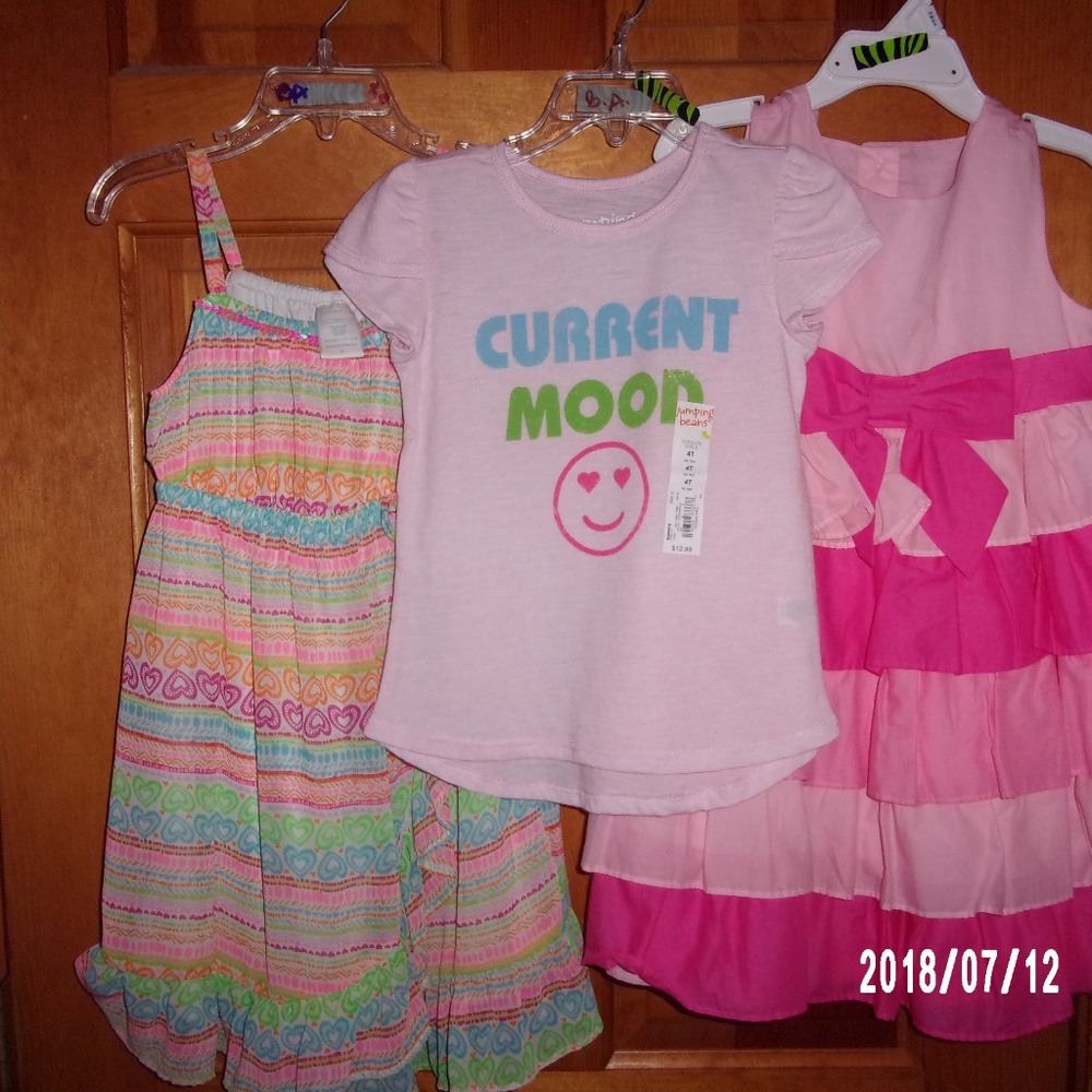 Lot of size 4T girls clothing